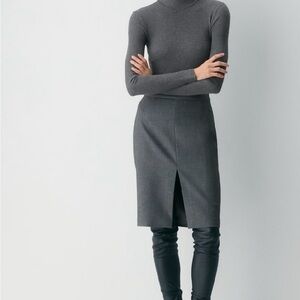 Babaton Charcoal Pencil Skirt - like new